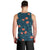 Hawaii Monstera Men Tank Top Hibiscus Flowers Simple Style - Polynesian Pride