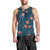 Hawaii Monstera Men Tank Top Hibiscus Flowers Simple Style - Polynesian Pride