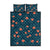 Hawaii Monstera Quilt Bed Set Hibiscus Flowers Simple Style - Polynesian Pride