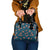 Hawaii Monstera Shoulder Handbag Hibiscus Flowers Simple Style - Polynesian Pride