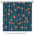 Hawaii Monstera Shower Curtain Hibiscus Flowers Simple Style - Polynesian Pride