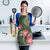 Hawaii Apron Green Polynesian Monstera Patterns - Polynesian Pride