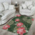Hawaii Area Rug Green Polynesian Monstera Patterns - Polynesian Pride