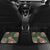 Hawaii Car Mats Green Polynesian Monstera Patterns - Polynesian Pride