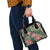 Hawaii Shoulder Handbag Green Polynesian Monstera Patterns - Polynesian Pride