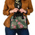 Hawaii Shoulder Handbag Green Polynesian Monstera Patterns - Polynesian Pride