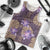 Hawaii Men Tank Top Purple Polynesian Monstera Patterns - Polynesian Pride