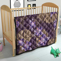 Hawaii Quilt Purple Polynesian Monstera Patterns DT05 - Polynesian Pride