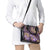 Hawaii Shoulder Handbag Purple Polynesian Monstera Patterns - Polynesian Pride