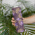 Hawaii Skinny Tumbler Purple Polynesian Monstera Patterns - Polynesian Pride