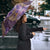 Hawaii Umbrella Purple Polynesian Monstera Patterns - Polynesian Pride