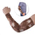 Hawaii Arm Sleeves Brown Polynesian Monstera Patterns - Polynesian Pride