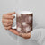 Hawaii Ceramic Mug Brown Polynesian Monstera Patterns - Polynesian Pride