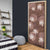Hawaii Door Cover Brown Polynesian Monstera Patterns - Polynesian Pride