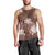Hawaii Men Tank Top Brown Polynesian Monstera Patterns - Polynesian Pride