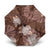 Hawaii Umbrella Brown Polynesian Monstera Patterns - Polynesian Pride