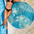 Hawaii Beach Blanket Teal Polynesian Monstera Patterns - Polynesian Pride