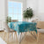 Hawaii Tablecloth Teal Polynesian Monstera Patterns - Polynesian Pride