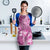 Hawaii Apron Magenta Polynesian Monstera Patterns - Polynesian Pride