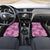 Hawaii Car Mats Magenta Polynesian Monstera Patterns - Polynesian Pride