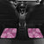 Hawaii Car Mats Magenta Polynesian Monstera Patterns - Polynesian Pride