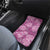 Hawaii Car Mats Magenta Polynesian Monstera Patterns - Polynesian Pride