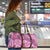 Hawaii Travel Bag Magenta Polynesian Monstera Patterns - Polynesian Pride