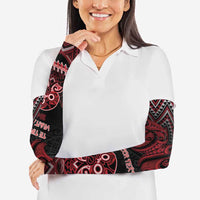 Personalised New Zealand Waitangi Day Arm Sleeves Te Tiriti O Waitangi 1840 - Polynesian Pride