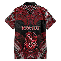 Personalised New Zealand Waitangi Day Family Matching Tank Maxi Dress and Hawaiian Shirt Te Tiriti O Waitangi 1840 DT05 - Polynesian Pride