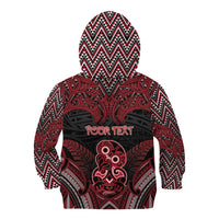 Personalised New Zealand Waitangi Day Kid Hoodie Te Tiriti O Waitangi 1840 - Polynesian Pride