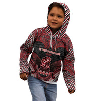 Personalised New Zealand Waitangi Day Kid Hoodie Te Tiriti O Waitangi 1840 - Polynesian Pride