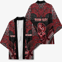 Personalised New Zealand Waitangi Day Kimono Te Tiriti O Waitangi 1840 - Polynesian Pride