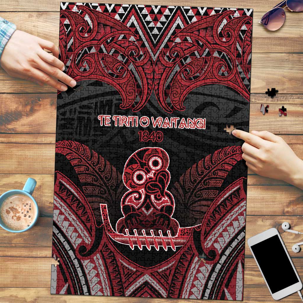 New Zealand Waitangi Day Puzzle Te Tiriti O Waitangi 1840 - Polynesian Pride