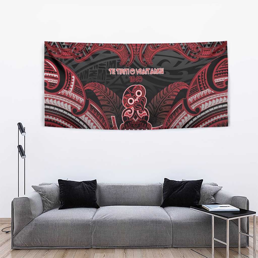 New Zealand Waitangi Day Tapestry Te Tiriti O Waitangi 1840 - Polynesian Pride