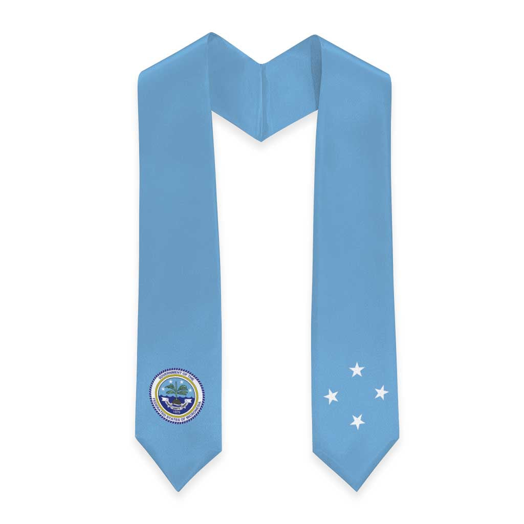 Federated States Of Micronesia Graduation Stole Flag Style