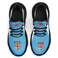Fiji Clunky Sneakers Flag-Inspired Curve Style
