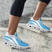 Fiji Clunky Sneakers Flag-Inspired Curve Style