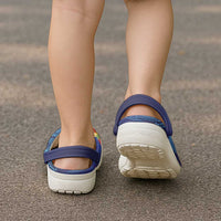 Fiji Day Clogs Shoes Coral Reef with Tapa Motifs and Hibiscus Ocean Vibe LT03 - Polynesian Pride