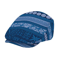 Fiji Marau na Kerisimasi Jeff Hat Blue Tapa Masi Inspired Christmas - Polynesian Pride
