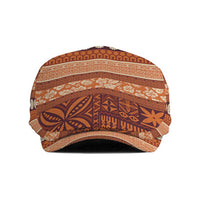 Fiji Marau na Kerisimasi Jeff Hat Gold Tapa Masi Inspired Christmas - Polynesian Pride