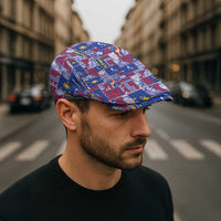 Filipino Maligayang Pasko Jeff Hat Pacific Patchwork Xmas Vibes - Polynesian Pride