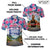 Custom Race Bib and Photo Marathon Polo Shirt Nature and Tropical Style CTM03