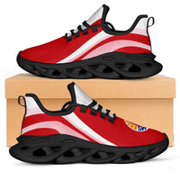 French Polynesia Clunky Sneakers Flag-Inspired Curve Style