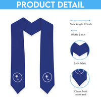 FSM Chuuk Graduation Stole Flag Style