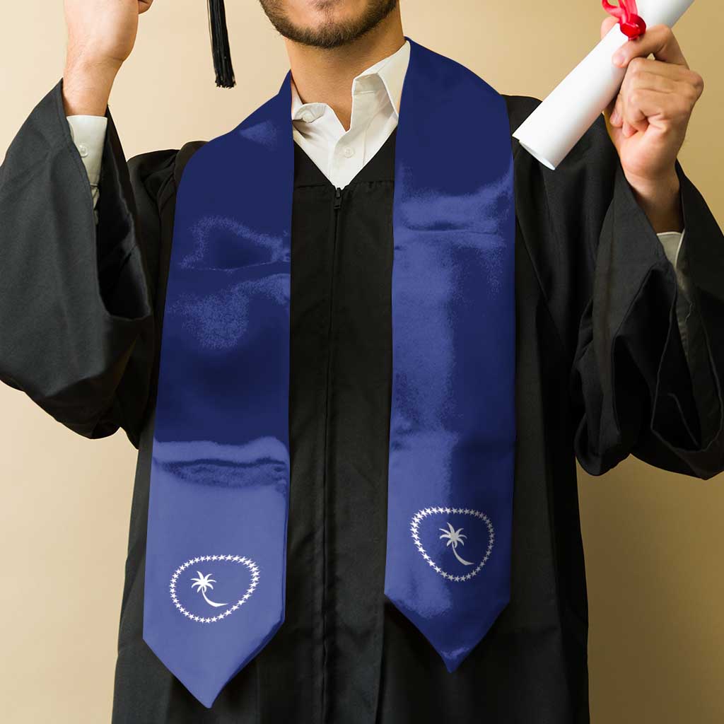 FSM Chuuk Graduation Stole Flag Style