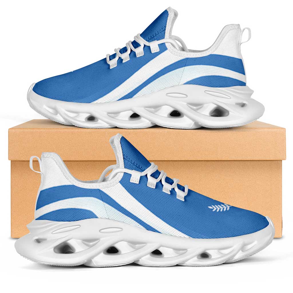 FSM Kosrae Clunky Sneakers Flag-Inspired Curve Style