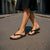 Gold Polynesia Shark Tattoo Flip Flops Polynesian Plumeria - Polynesian Pride
