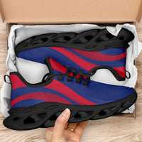 Guam Clunky Sneakers Flag-Inspired Curve Style