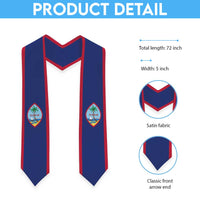 Guam Graduation Stole Flag Style