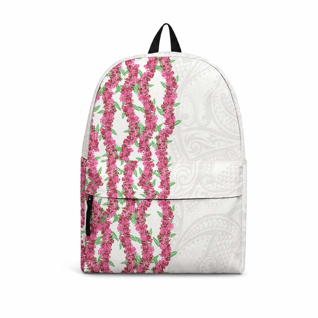 Hawaii Aalii Lei Backpack Aalii Ku Makani LT01 White - Polynesian Pride